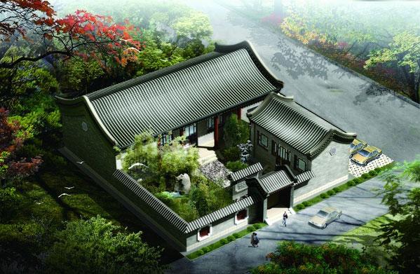 四合院設(shè)計(jì)別墅，聚攏在一起的，護(hù)著你的喜好，才叫家！