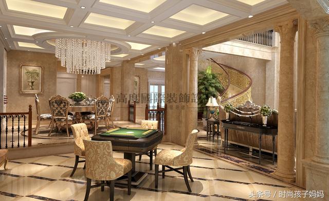 別墅裝修歐式風(fēng)格高貴典雅的女主人，歐式風(fēng)格的華貴氣質(zhì)