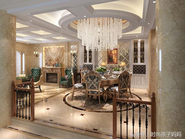 別墅裝修歐式風(fēng)格高貴典雅的女主人，歐式風(fēng)格的華貴氣質(zhì)