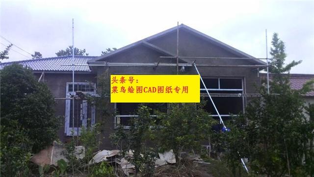 25萬建一層別墅，帶閣樓層（木龍骨結(jié)構(gòu)）、圍墻前院、廚房后院