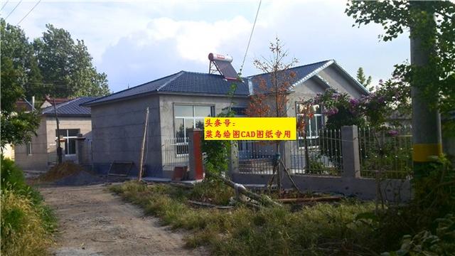 25萬建一層別墅，帶閣樓層（木龍骨結(jié)構(gòu)）、圍墻前院、廚房后院