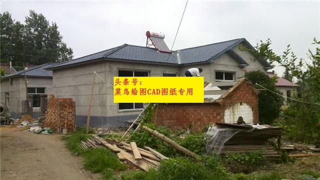 25萬建一層別墅，帶閣樓層（木龍骨結(jié)構(gòu)）、圍墻前院、廚房后院