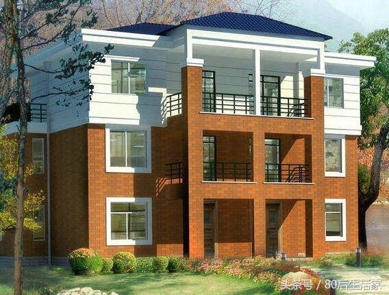 別墅戶(hù)型設(shè)計(jì)參考——農(nóng)村小洋房