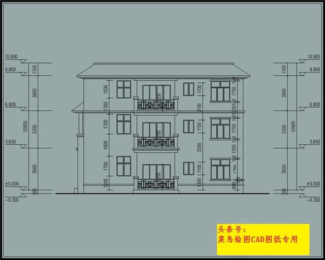 32萬(wàn)建3層別墅！3套方案可選，四室兩廳套房形式（每戶一層）