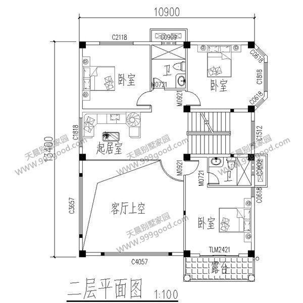 6套農(nóng)村別墅設(shè)計圖，第2套性價比高，實用性強！含預(yù)算