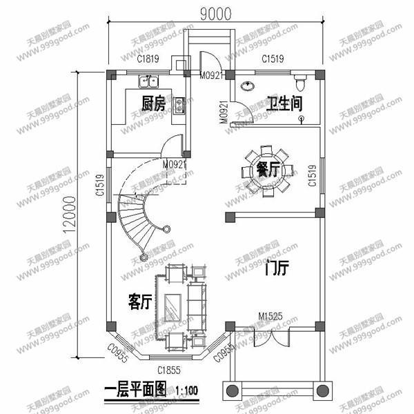 6套農(nóng)村別墅設(shè)計圖，第2套性價比高，實用性強！含預(yù)算