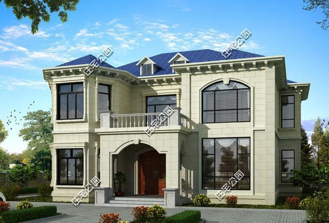 農(nóng)村別墅戶型2套，歐式外觀帶柴火灶，不倫不類還是兼容并包？