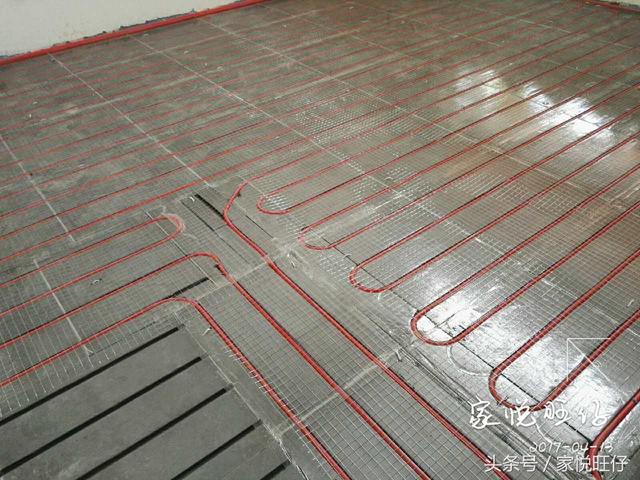 多層別墅二代地暖安裝效果圖