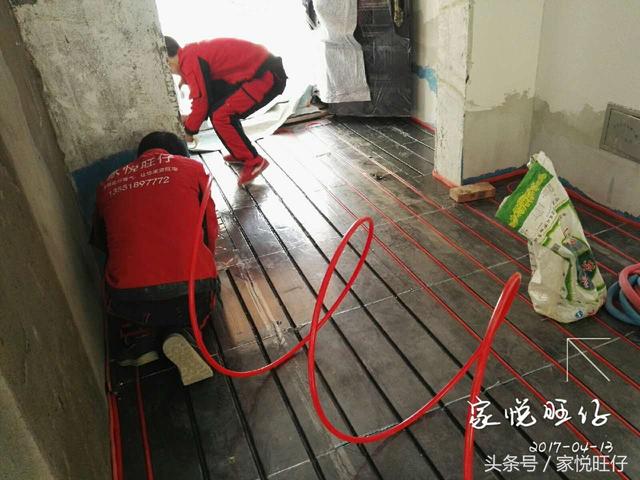 多層別墅二代地暖安裝效果圖