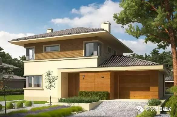 帶陽光房的農(nóng)村二層別墅，實(shí)用又富有朝氣，80后建房首選