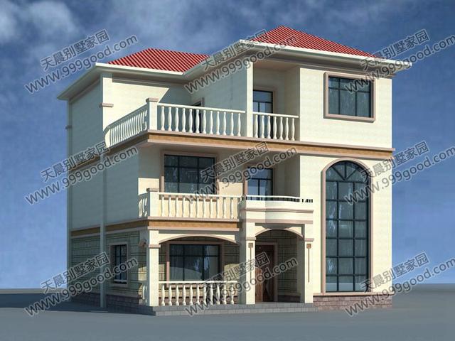 5套10米面寬或進深的農村別墅設計圖，第2套適合你嗎？