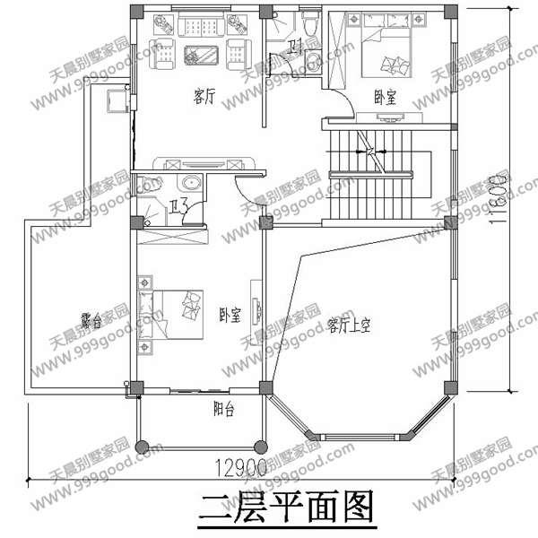 5套10米面寬或進深的農村別墅設計圖，第2套適合你嗎？