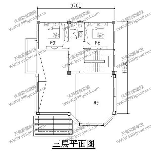 5套10米面寬或進深的農村別墅設計圖，第2套適合你嗎？