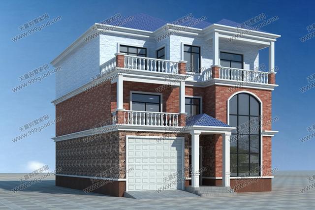 5套10米面寬或進深的農村別墅設計圖，第2套適合你嗎？