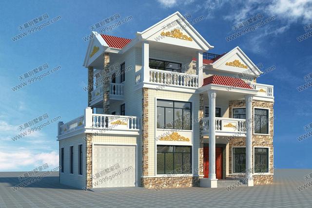 5套風(fēng)格迥異的別墅戶型圖，第四套看了都想蓋一棟！