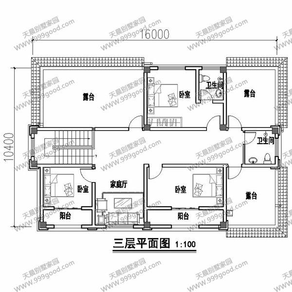5套風(fēng)格迥異的別墅戶型圖，第四套看了都想蓋一棟！