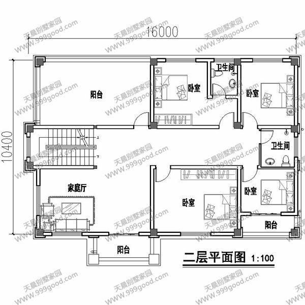 5套風(fēng)格迥異的別墅戶型圖，第四套看了都想蓋一棟！
