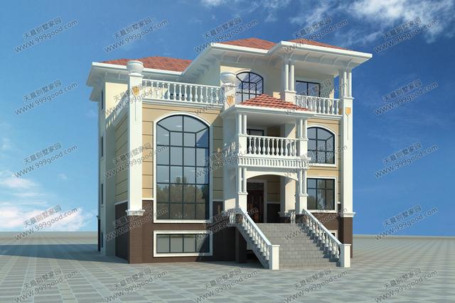 5套風(fēng)格迥異的別墅戶型圖，第四套看了都想蓋一棟！