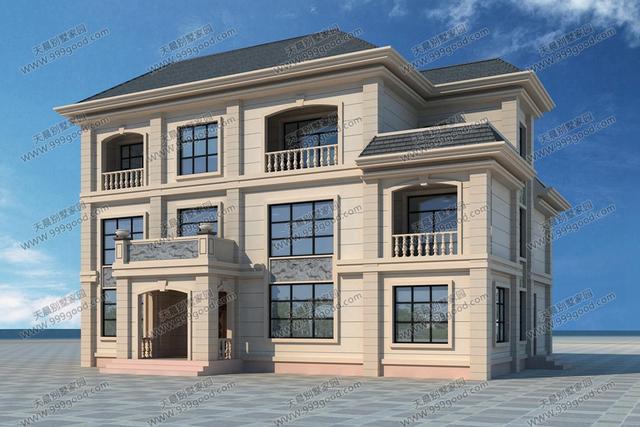 5套風(fēng)格迥異的別墅戶型圖，第四套看了都想蓋一棟！