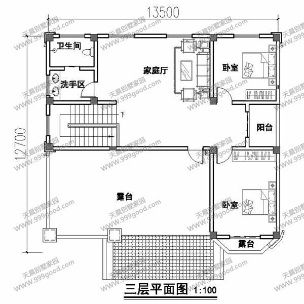5套風(fēng)格迥異的別墅戶型圖，第四套看了都想蓋一棟！