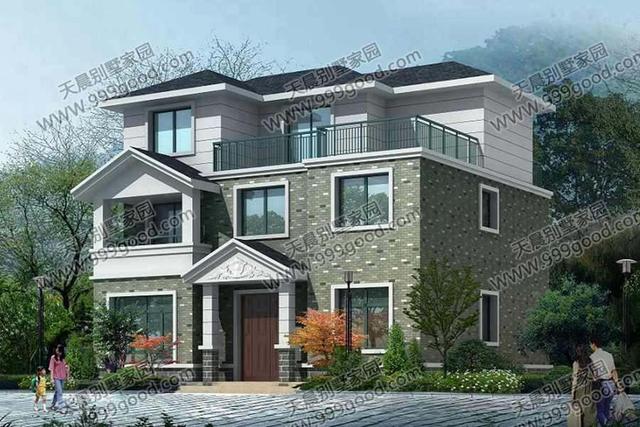 11.5X10.1米農(nóng)村別墅設(shè)計圖，布局實用，造價經(jīng)濟！