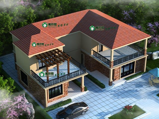 農(nóng)村3合院戶型16.5X12.5米，有堂屋，這才是農(nóng)村別墅！