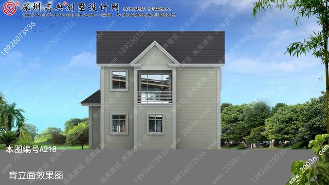 二層別墅設(shè)計(jì)圖首層106平方米圖紙編號(hào)a218