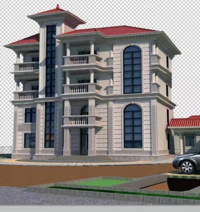 土豪用100萬(wàn)回鄉(xiāng)自建三層豪宅別墅，鞭炮聲震徹八方鄉(xiāng)鄰！