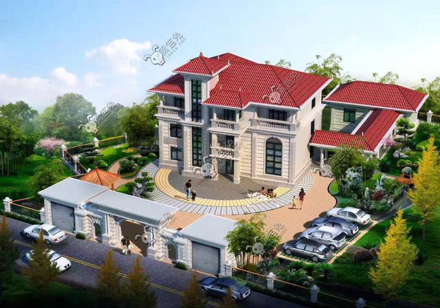 土豪用100萬(wàn)回鄉(xiāng)自建三層豪宅別墅，鞭炮聲震徹八方鄉(xiāng)鄰！