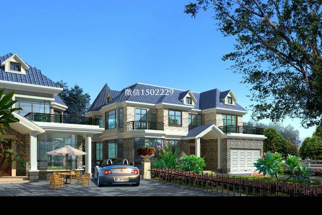 農(nóng)村小別墅設(shè)計圖 新農(nóng)村三層住宅設(shè)計圖 兩層自建別墅施工圖紙