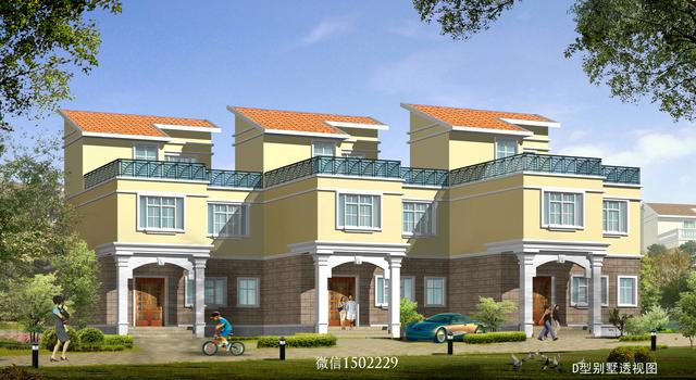 農(nóng)村小別墅設(shè)計圖 新農(nóng)村三層住宅設(shè)計圖 兩層自建別墅施工圖紙