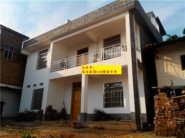 10萬建2層別墅！簡約農(nóng)村別墅，帶玄關(guān)神臺(tái)，兩房一廳一廚一衛(wèi)