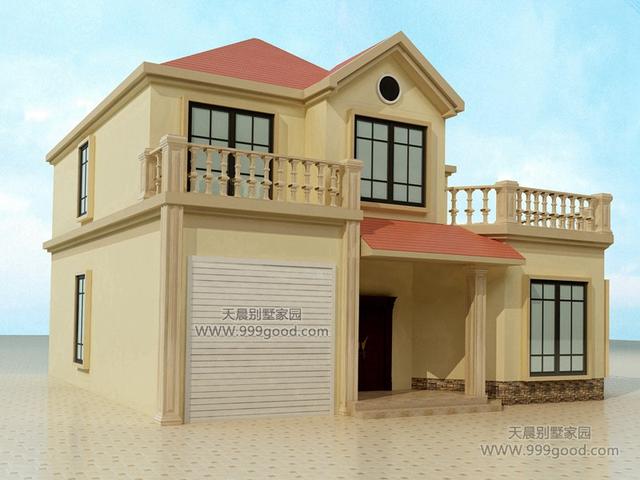 3套兩層自建房設計圖，造價均不超過20萬