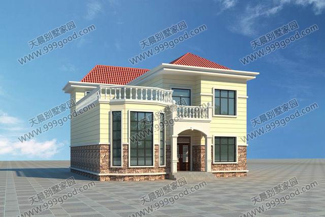 3套兩層自建房設計圖，造價均不超過20萬