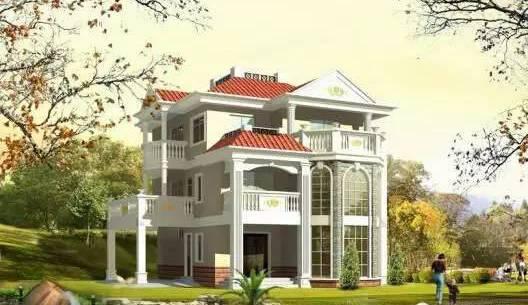 如果有50萬(wàn)，就回鄉(xiāng)下建套這樣的別墅吧