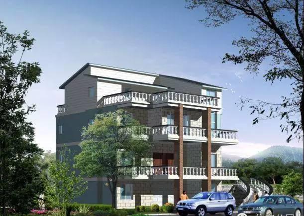 如果有50萬(wàn)，就回鄉(xiāng)下建套這樣的別墅吧