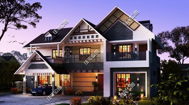 3套二層自建房戶型，全圖含預(yù)算