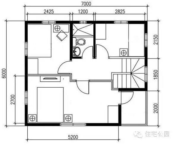 7X6米現(xiàn)代別墅，小戶(hù)型也可以很現(xiàn)代！