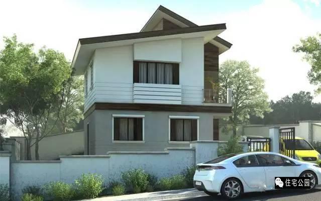 7X6米現(xiàn)代別墅，小戶(hù)型也可以很現(xiàn)代！