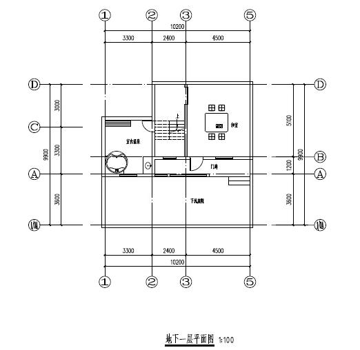 150平日式木架二層別墅設(shè)計(jì)圖 地下一層還有室內(nèi)溫泉