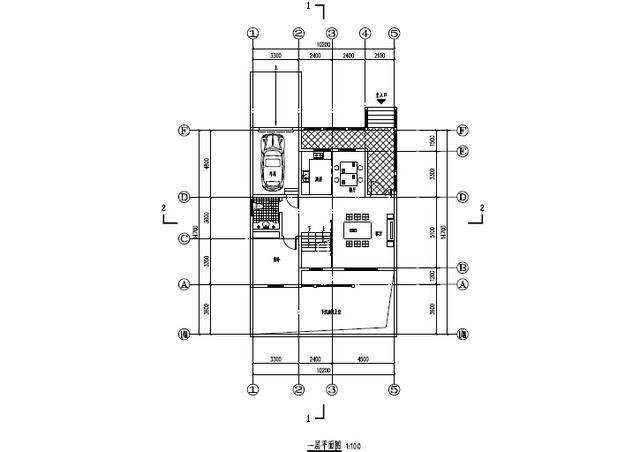 150平日式木架二層別墅設(shè)計(jì)圖 地下一層還有室內(nèi)溫泉