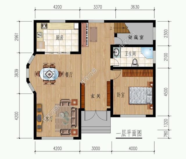 4套農(nóng)村自建房，占地都不大，挑一套30萬就能建起來！