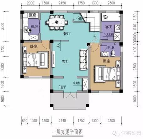 4套農(nóng)村自建房，占地都不大，挑一套30萬就能建起來！