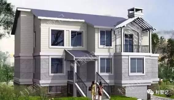 有了這款三層農(nóng)村別墅，下雨再也不用擔(dān)心受潮了