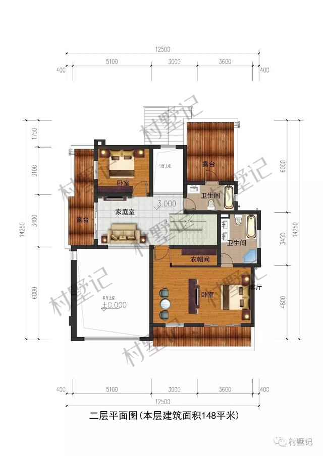 這套三層農(nóng)村別墅很受華南地區(qū)人們的喜愛