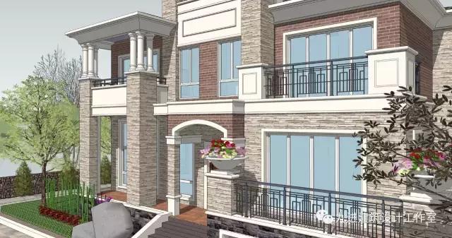 這樣的房子在村里很霸氣，15×13.9米帶車庫三層民宅！