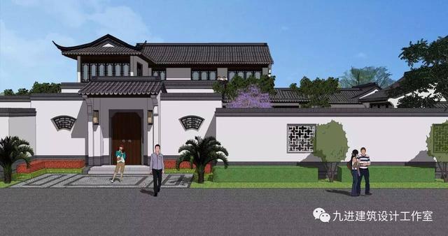 瞧！蓋一棟如詩如畫的宅院，人家就是這么任性