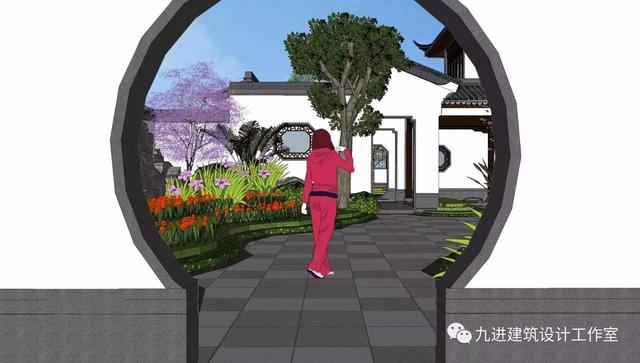 瞧！蓋一棟如詩如畫的宅院，人家就是這么任性