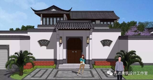 瞧！蓋一棟如詩如畫的宅院，人家就是這么任性