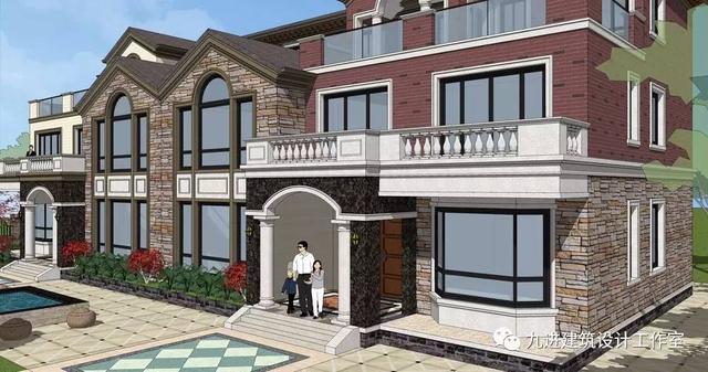 外觀多種搭配的自建房，單建聯(lián)建都是洋氣的、美美的！